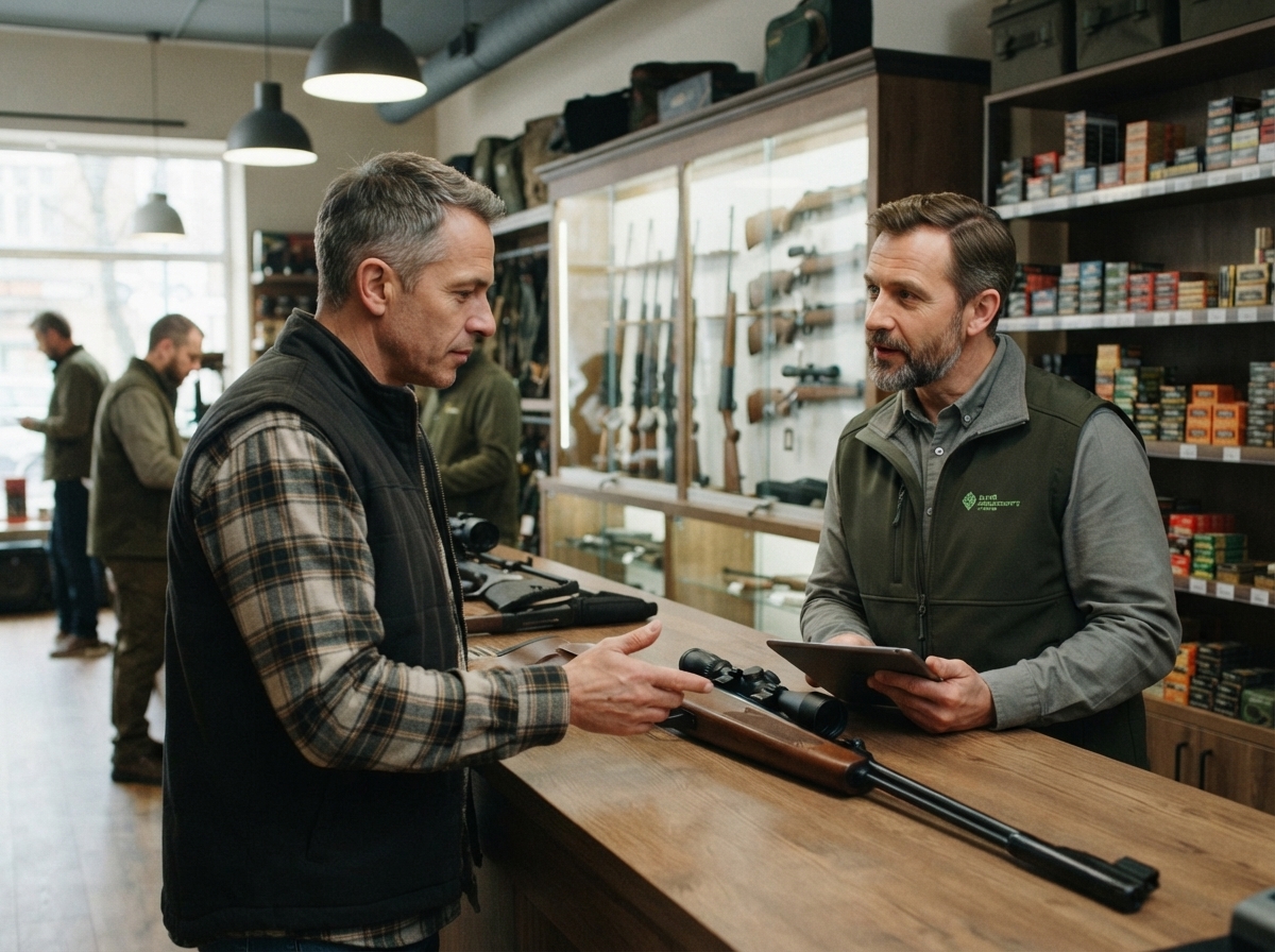 Adressez-vous à un professionnel pour la commande de votre carabine a plomb browning