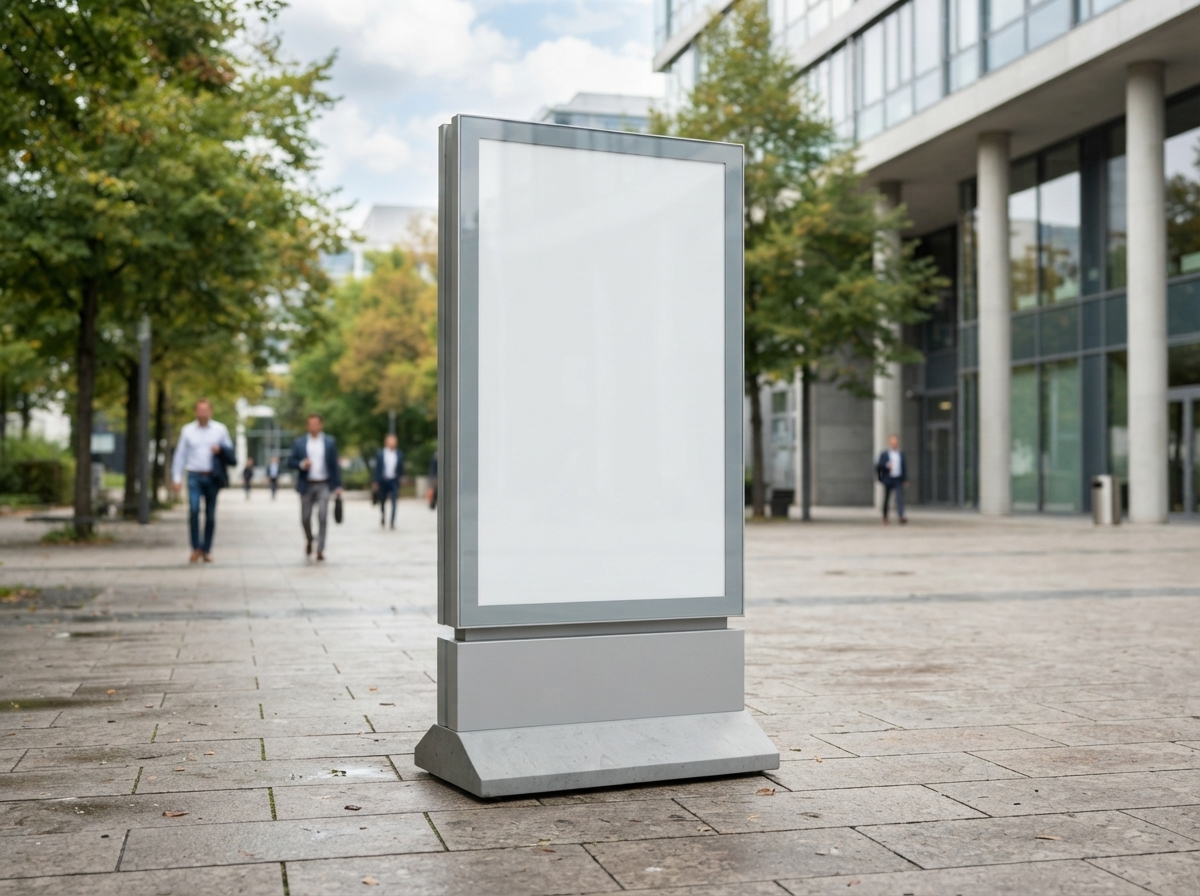 Besoin d'un totem d'extérieur ? Rendez-vous sur rollup-corner.com