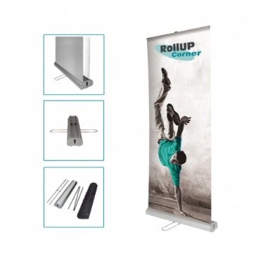 Plv stand recto verso chez Rollup Corner