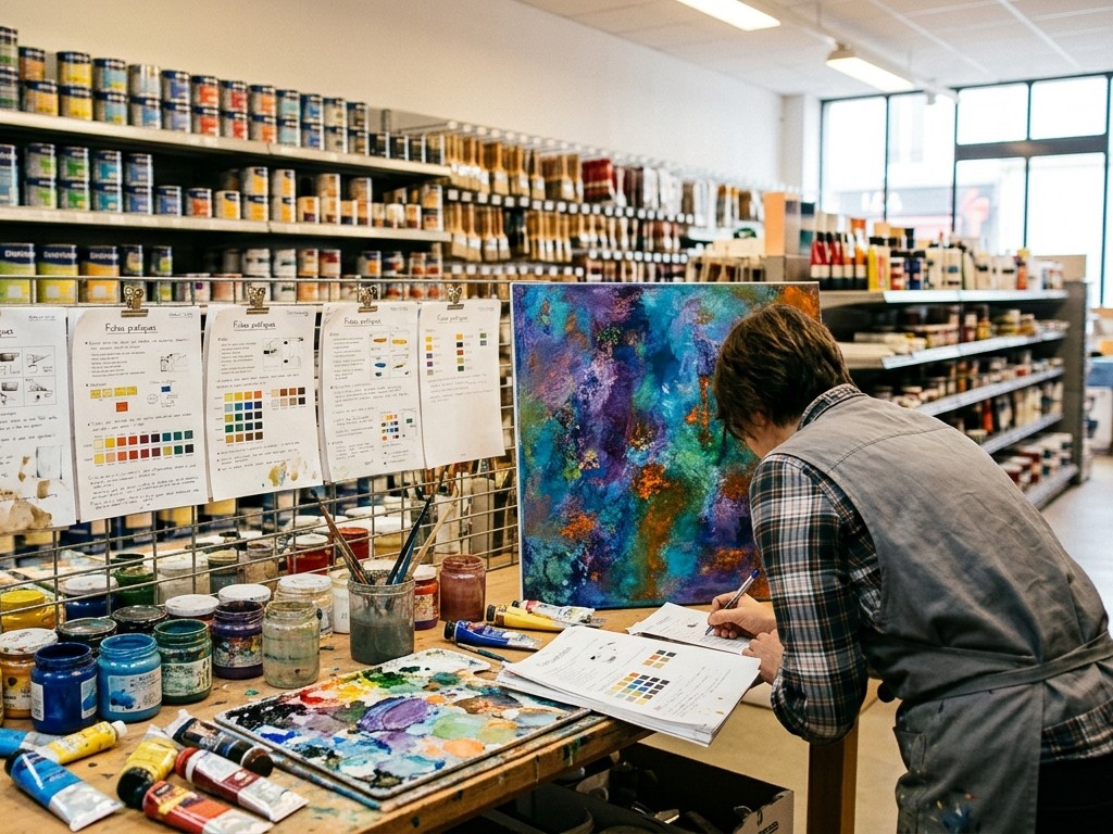 Districolor, ses peintures et ses fiches pratiques…