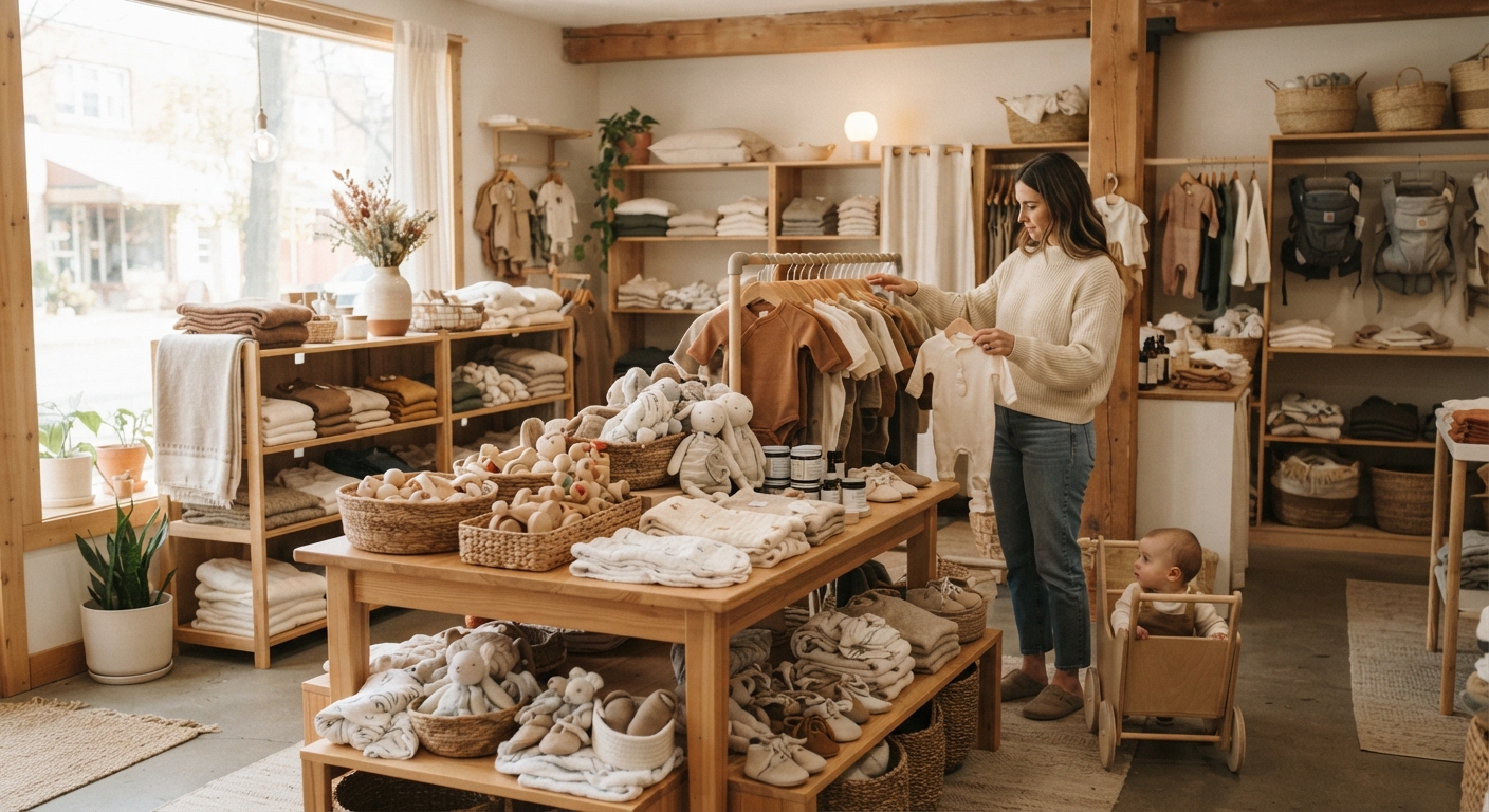 Le bio concerne tous les objets pour bébé, y compris le pyjama !