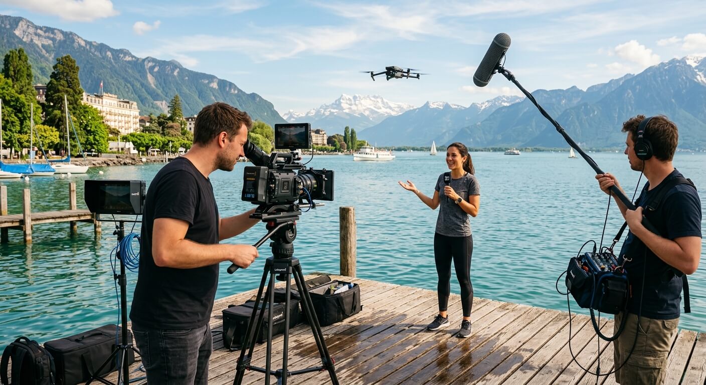 Lakeprod (Suisse) : photos et vidéos promotionnelles belles et pertinentes